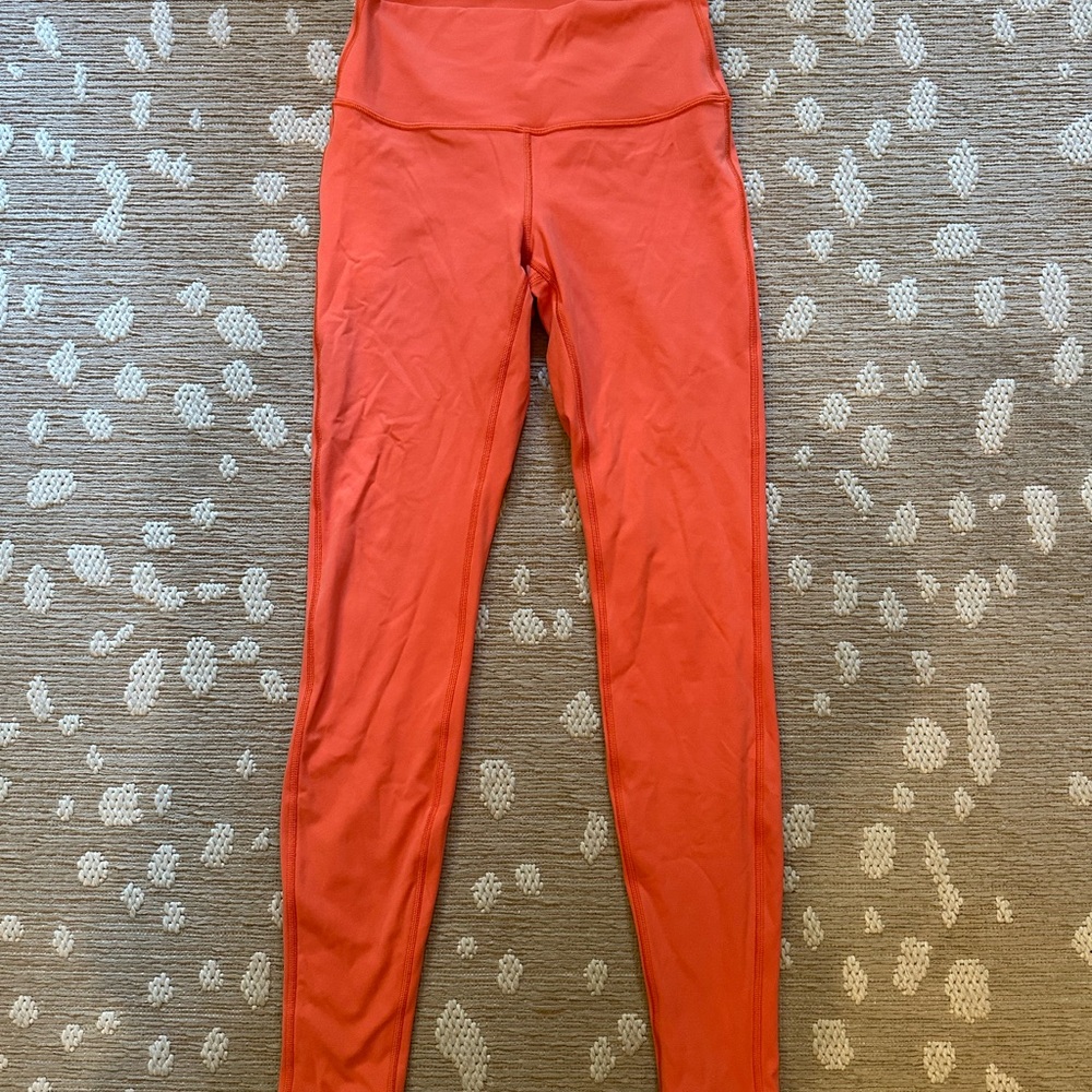 lululemon athletica Orange Leggings